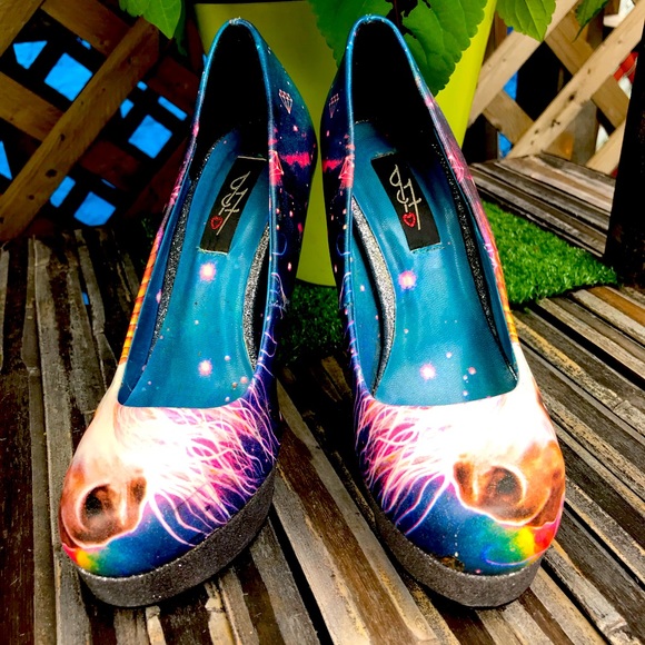 IRON FIST UNICORNICOPIA PLATFORM HEELS - Picture 2 of 3